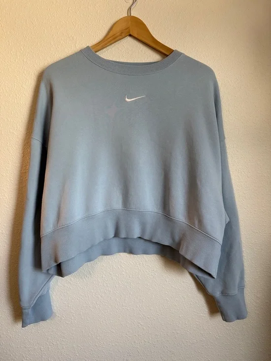Nike Pheonix Oversized Cropped Sweatshirt - Picture 6 of 9
